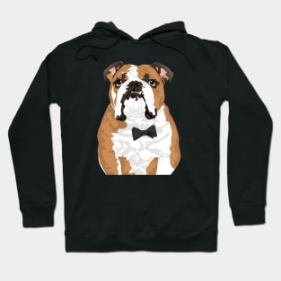 Gentleman English Bulldog T-Shirt for Dog Lovers Hoodie